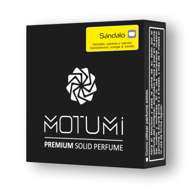 Perfumes sólidos personalizados | Motubox | Motumi